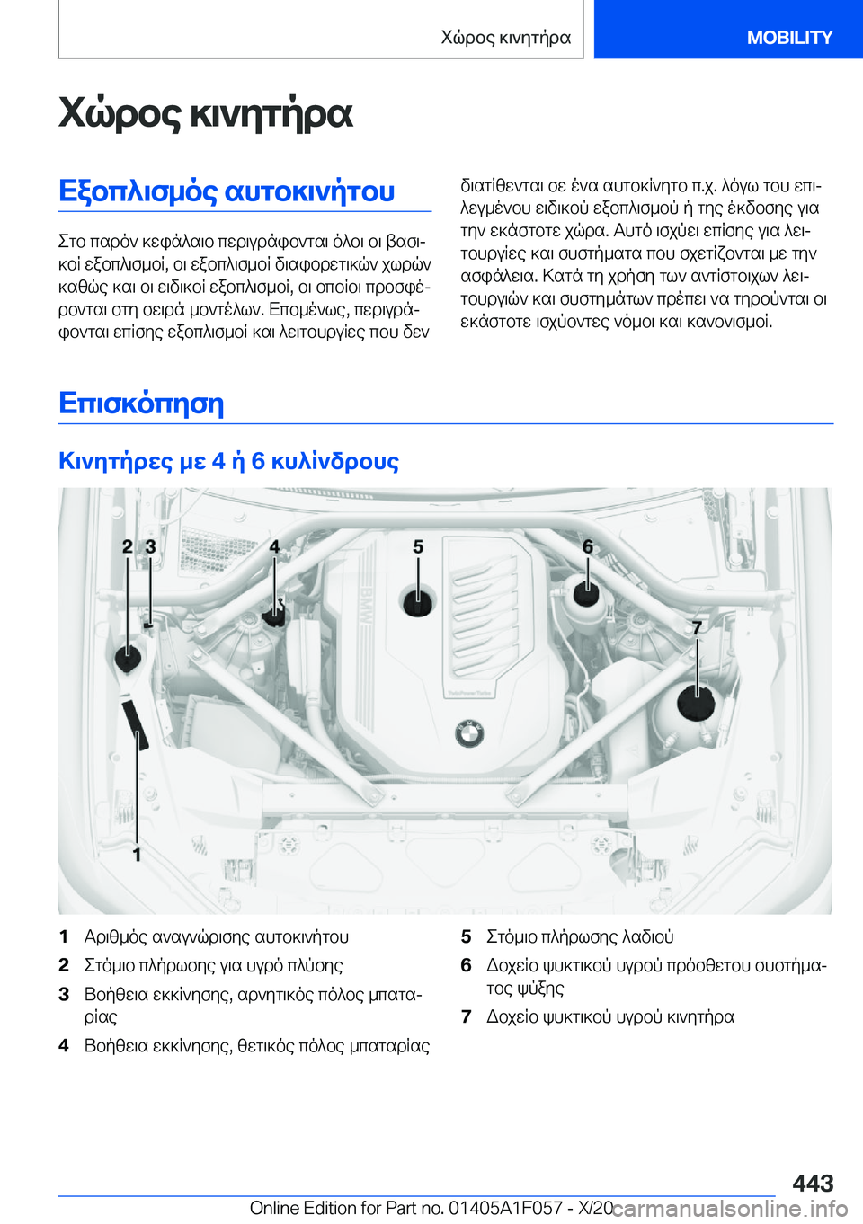 BMW X7 2021  ΟΔΗΓΌΣ ΧΡΉΣΗΣ (in Greek) iqdbe�]\`ygpdsXabc^\f_oe�shgb]\`pgbh
egb�csdo`�]win^s\b�cwd\udnib`gs\�o^b\�b\�tsf\j
]bR�wabc^\f_bR�,�b