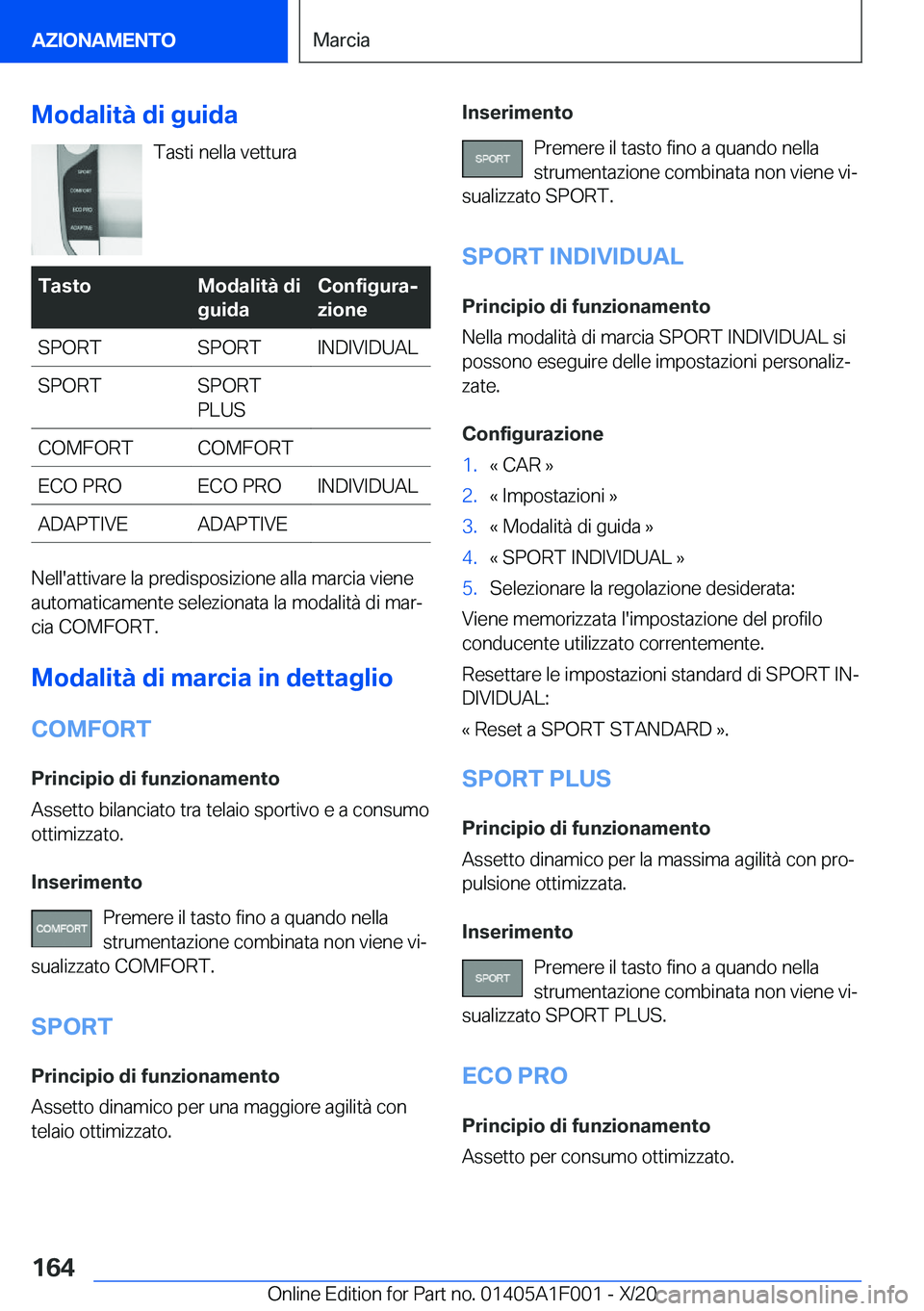BMW X7 2021  Libretti Di Uso E manutenzione (in Italian) �M�o�d�a�l�i�t�