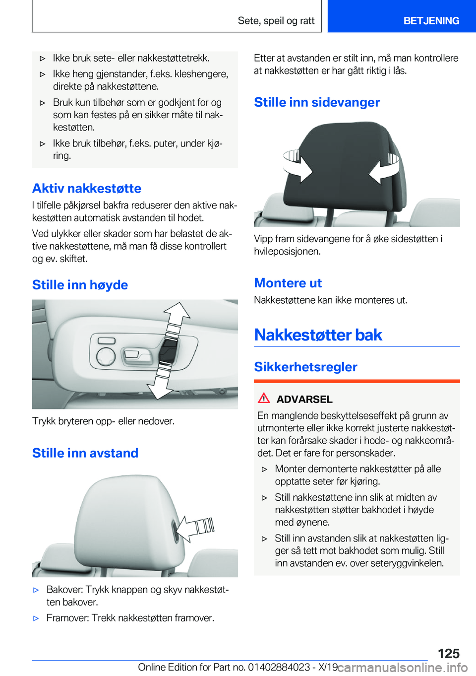 BMW X7 2020  InstruksjonsbØker (in Norwegian) 'x�I�k�k�e��b�r�u�k��s�e�t�e�-��e�l�l�e�r��n�a�k�k�e�s�t�