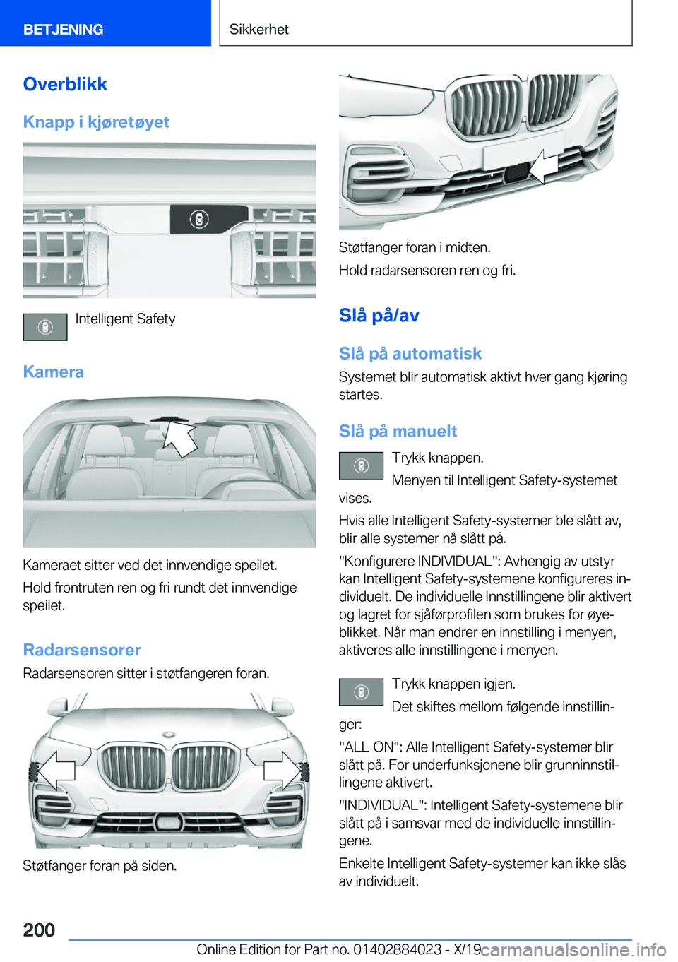BMW X7 2020  InstruksjonsbØker (in Norwegian) �O�v�e�r�b�l�i�k�k�K�n�a�p�p��i��k�j�