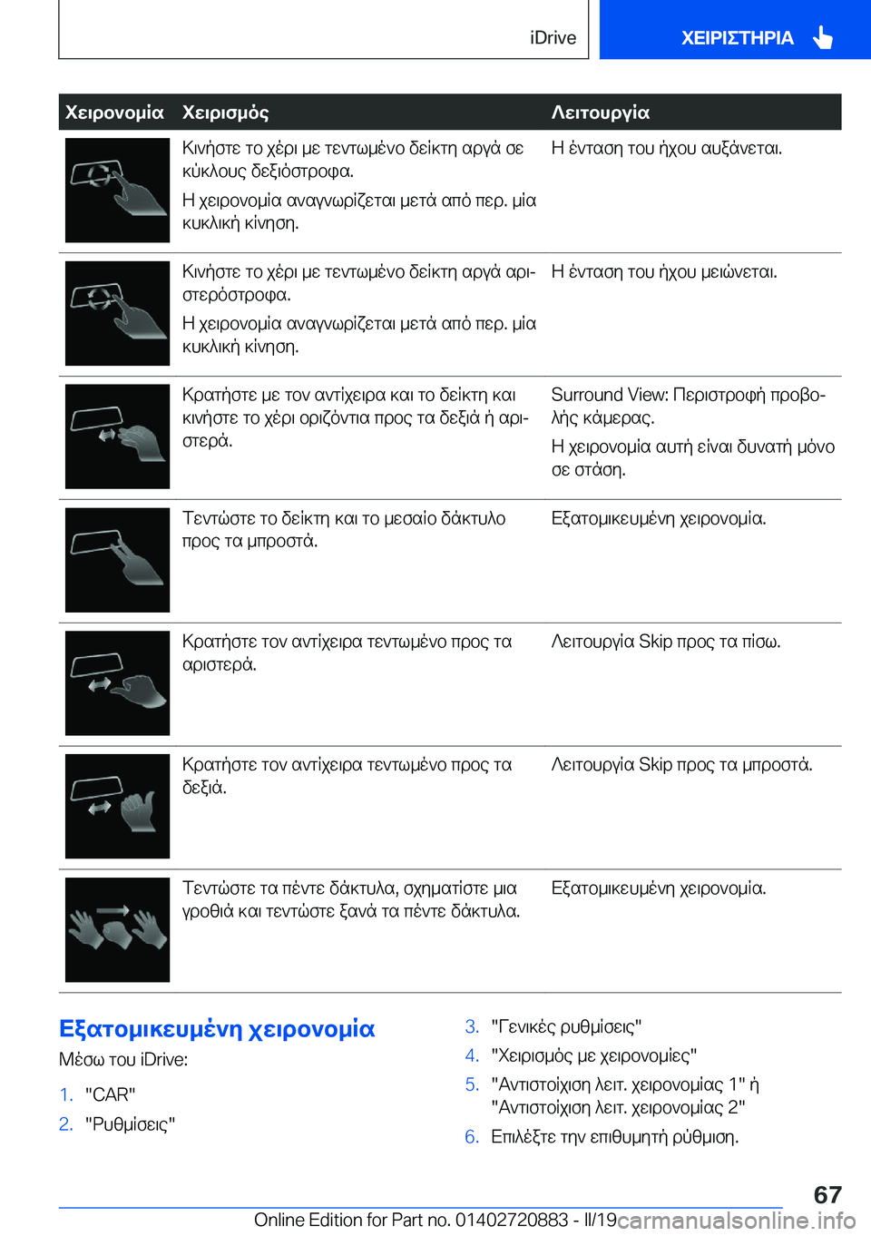 BMW X7 2019  ΟΔΗΓΌΣ ΧΡΉΣΗΣ (in Greek) iw\db`b_Rsiw\d\f_oe?w\gbhduRs>\`pfgw�gb�jod\�_w�gw`gl_o`b�vwR]gy�sdun�fw]p]^bhe�vwa\ofgdbis�.
Z�jw\db