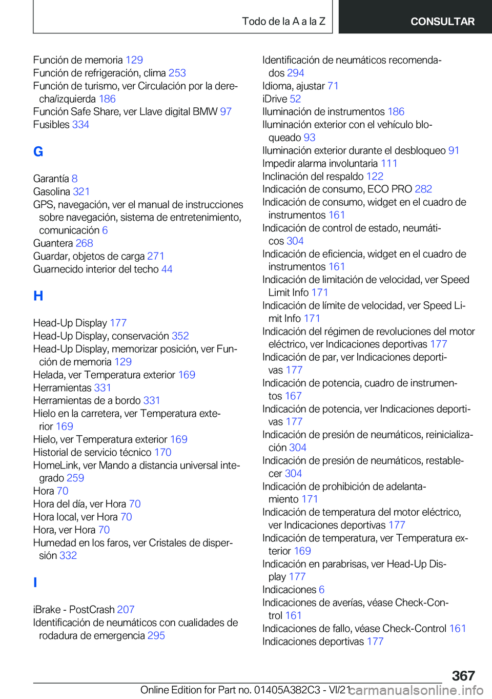BMW Z4 2022  Manuales de Empleo (in Spanish) �F�u�n�c�i�