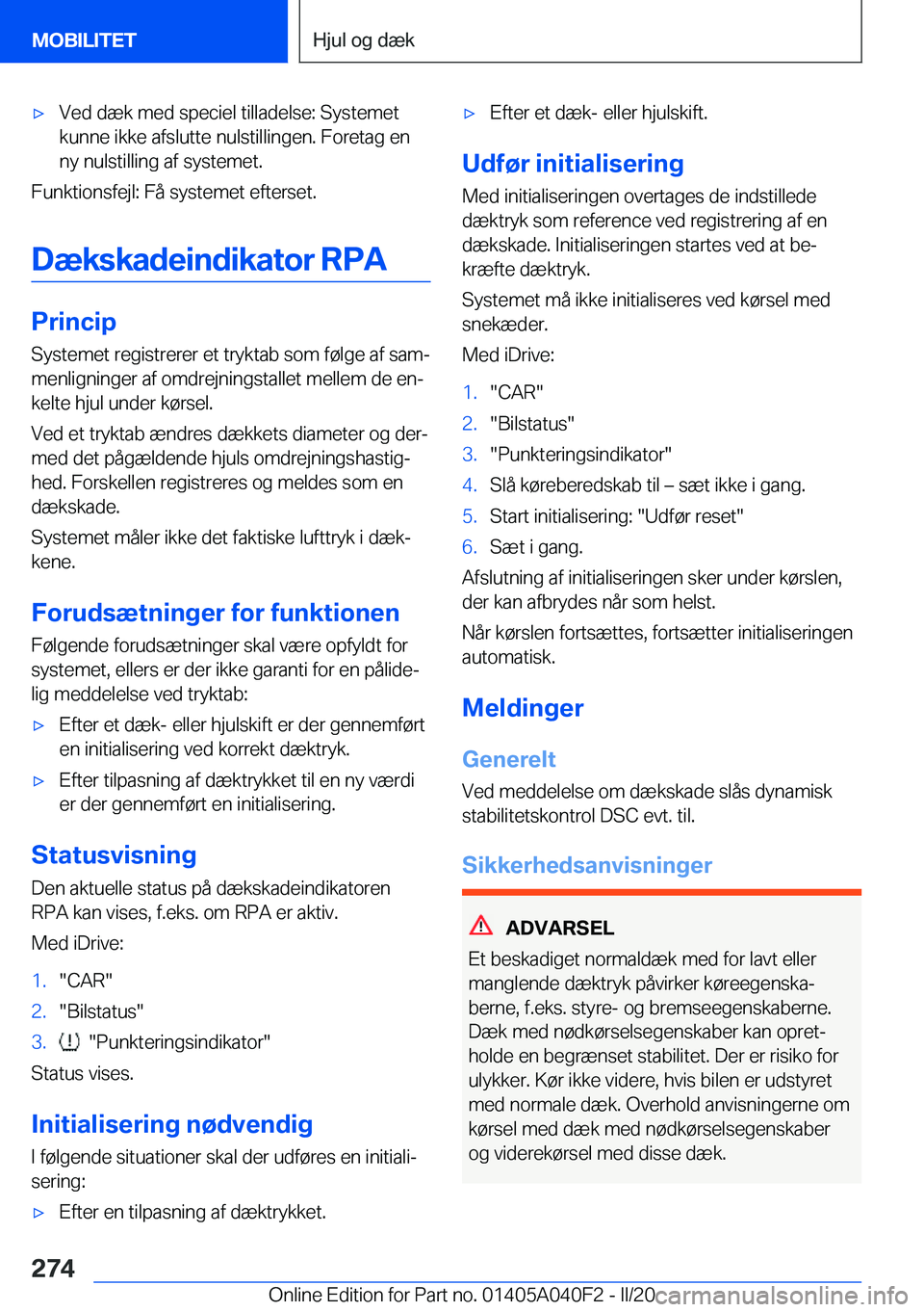 BMW Z4 2020  InstruktionsbØger (in Danish) 'x�V�e�d��d�æ�k��m�e�d��s�p�e�c�i�e�l��t�i�l�l�a�d�e�l�s�e�:��S�y�s�t�e�m�e�t�k�u�n�n�e��i�k�k�e��a�f�s�l�u�t�t�e��n�u�l�s�t�i�l�l�i�n�g�e�n�.��F�o�r�e�t�a�g��e�n
�n�y��n�u�l�s�t�i�l�l