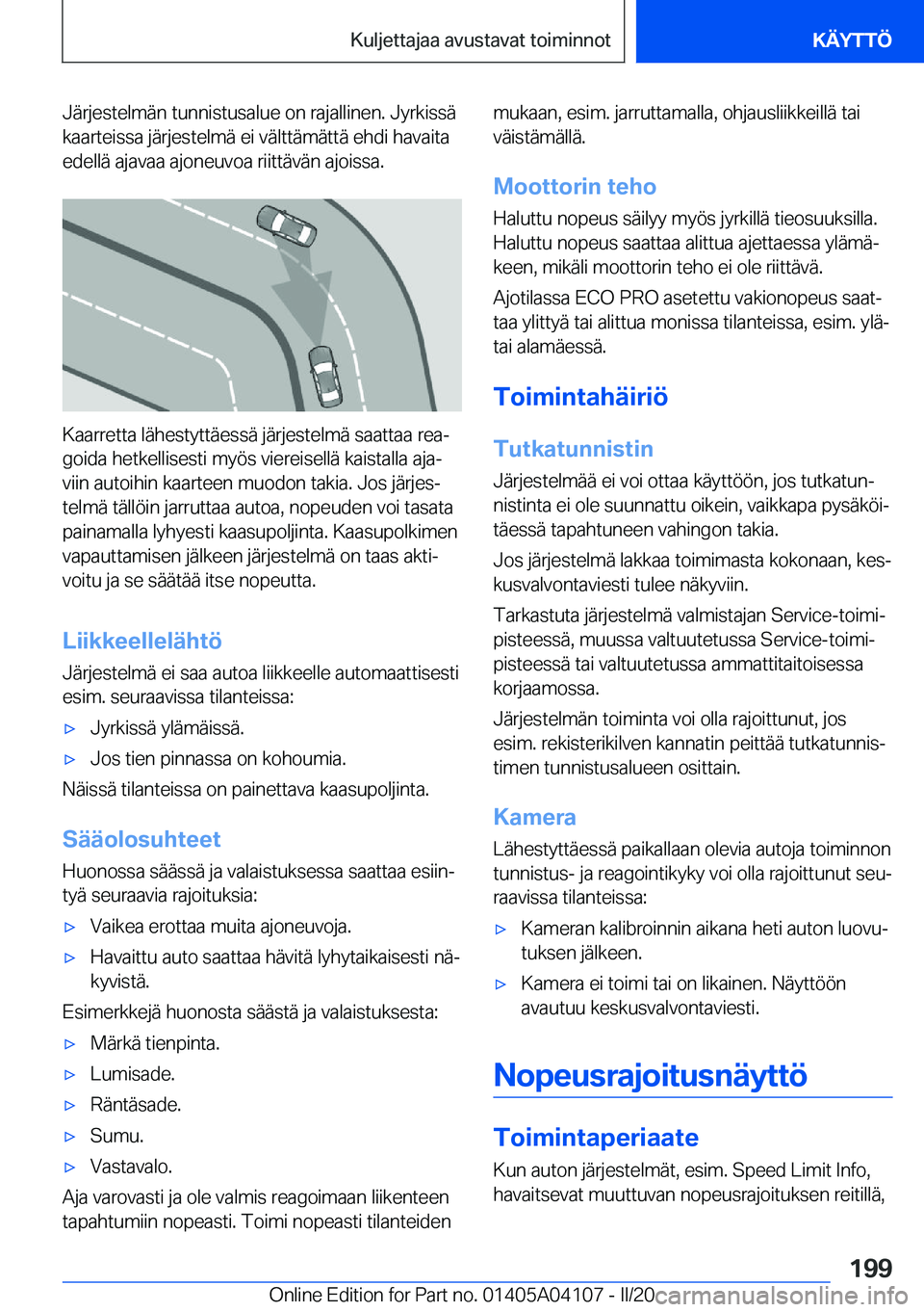 BMW Z4 2020  Omistajan Käsikirja (in Finnish) �J�