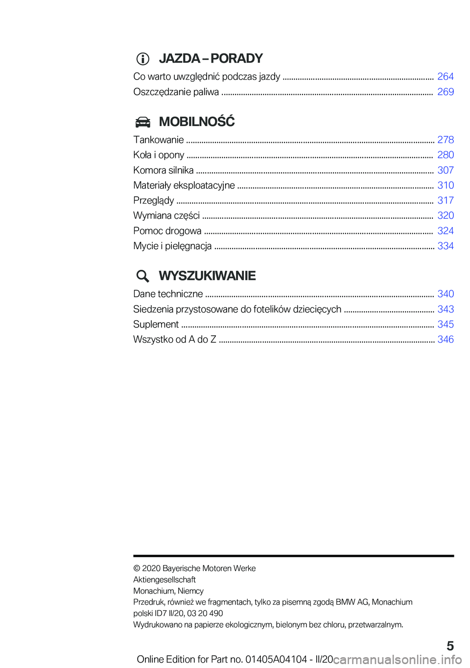 BMW Z4 2020  Instrukcja obsługi (in Polish) �J�A�Z�D�A�m��P�O�R�A�D�Y
�C�o��w�a�r�t�o��u�w�z�g�l�