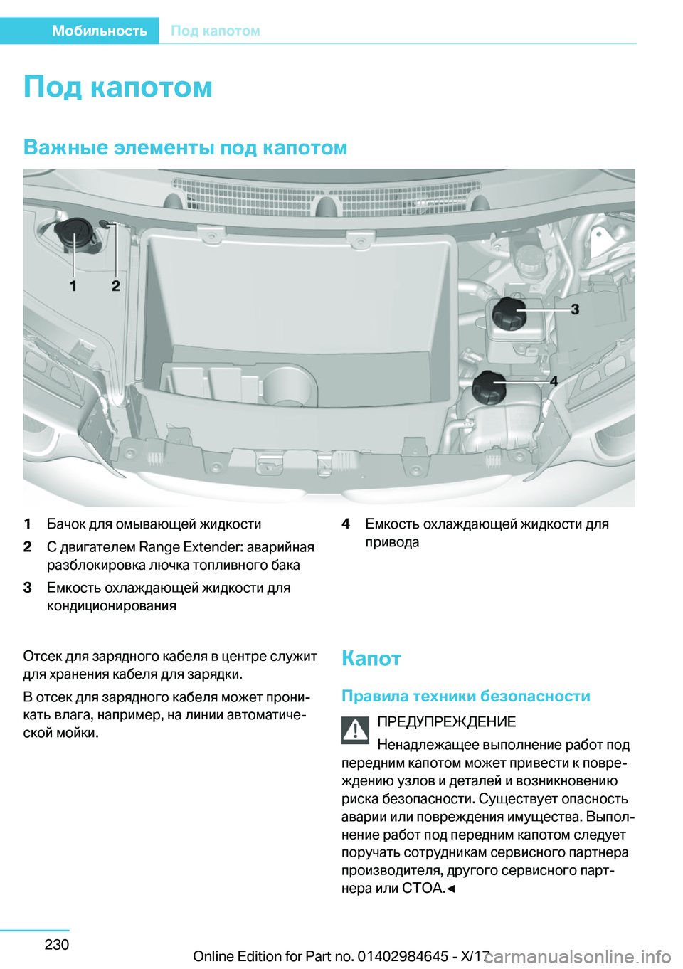 BMW I3 2017  Руково 