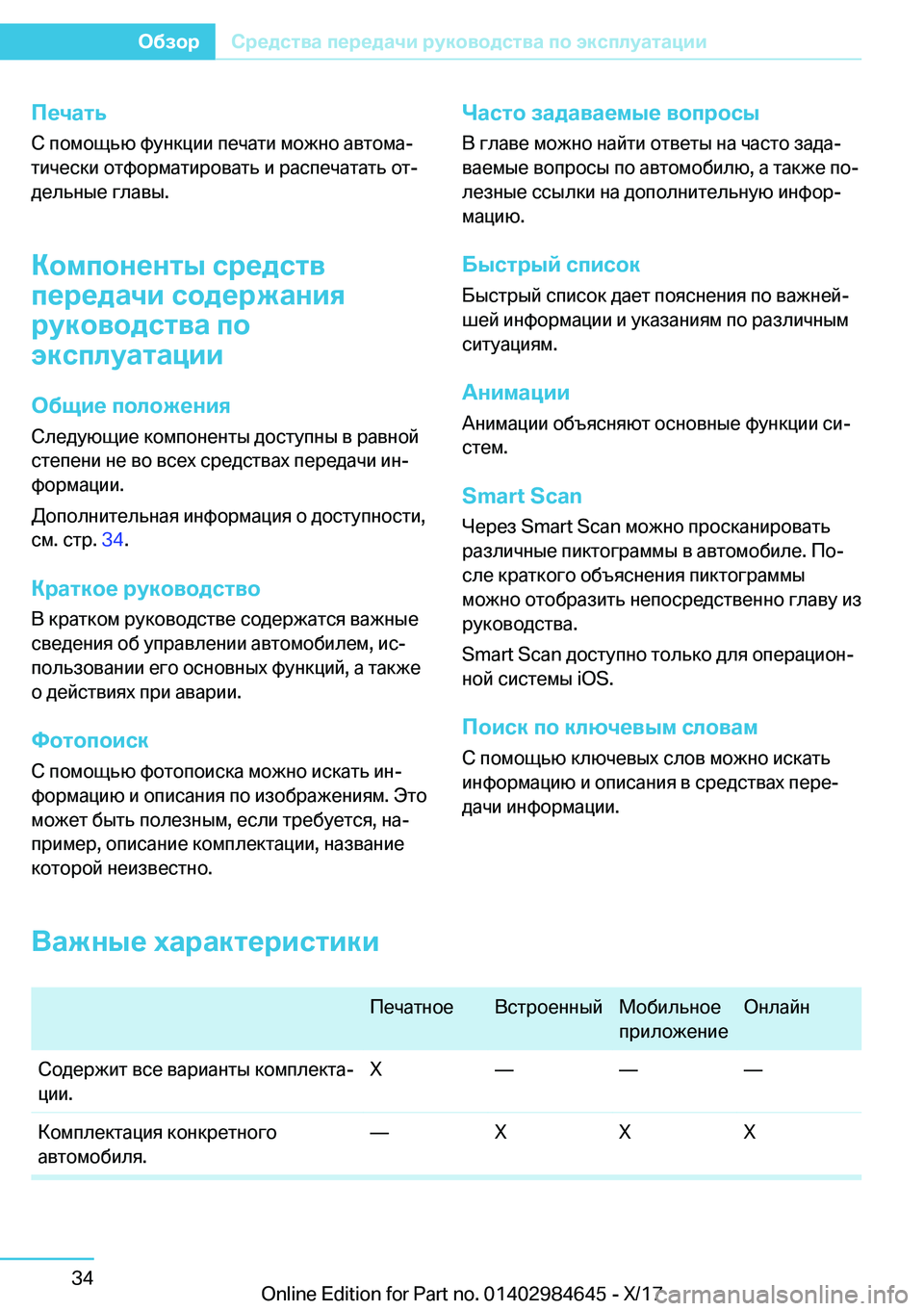 BMW I3 2017  Руково 