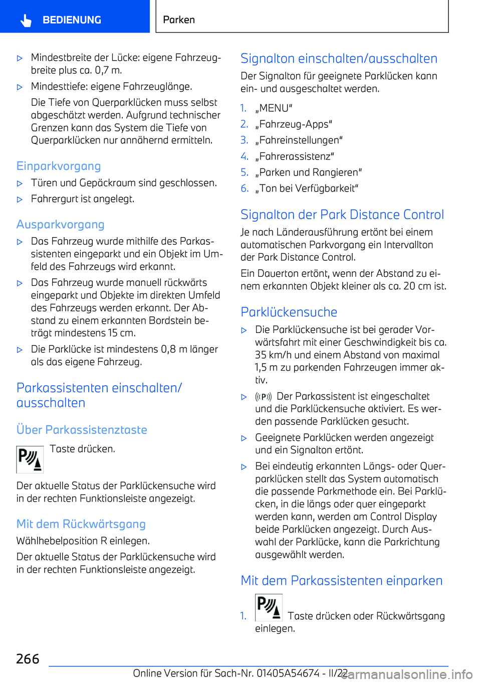 BMW I4 2022  Betriebsanleitungen (in German) 