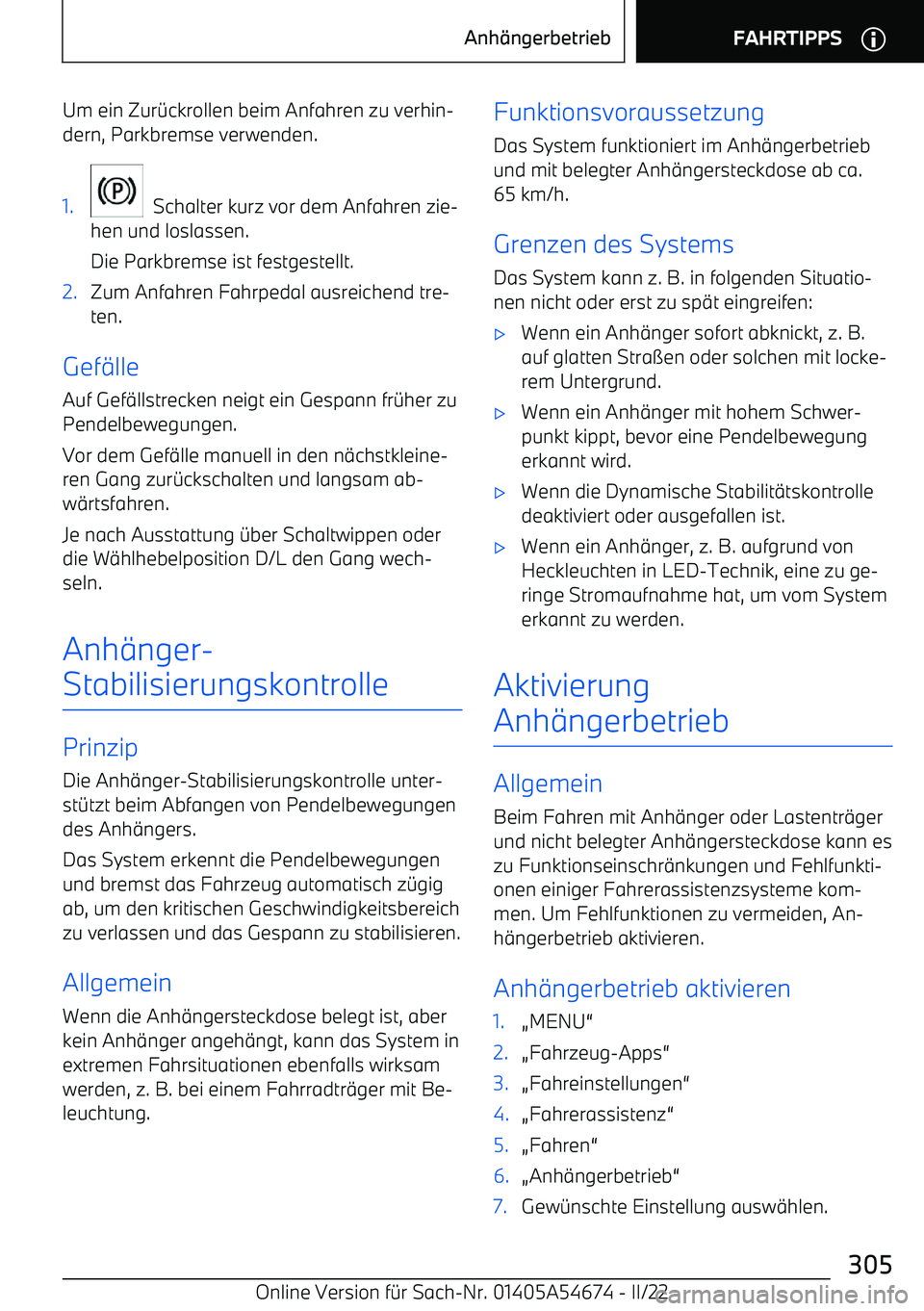 BMW I4 2022  Betriebsanleitungen (in German) Um ein Zur