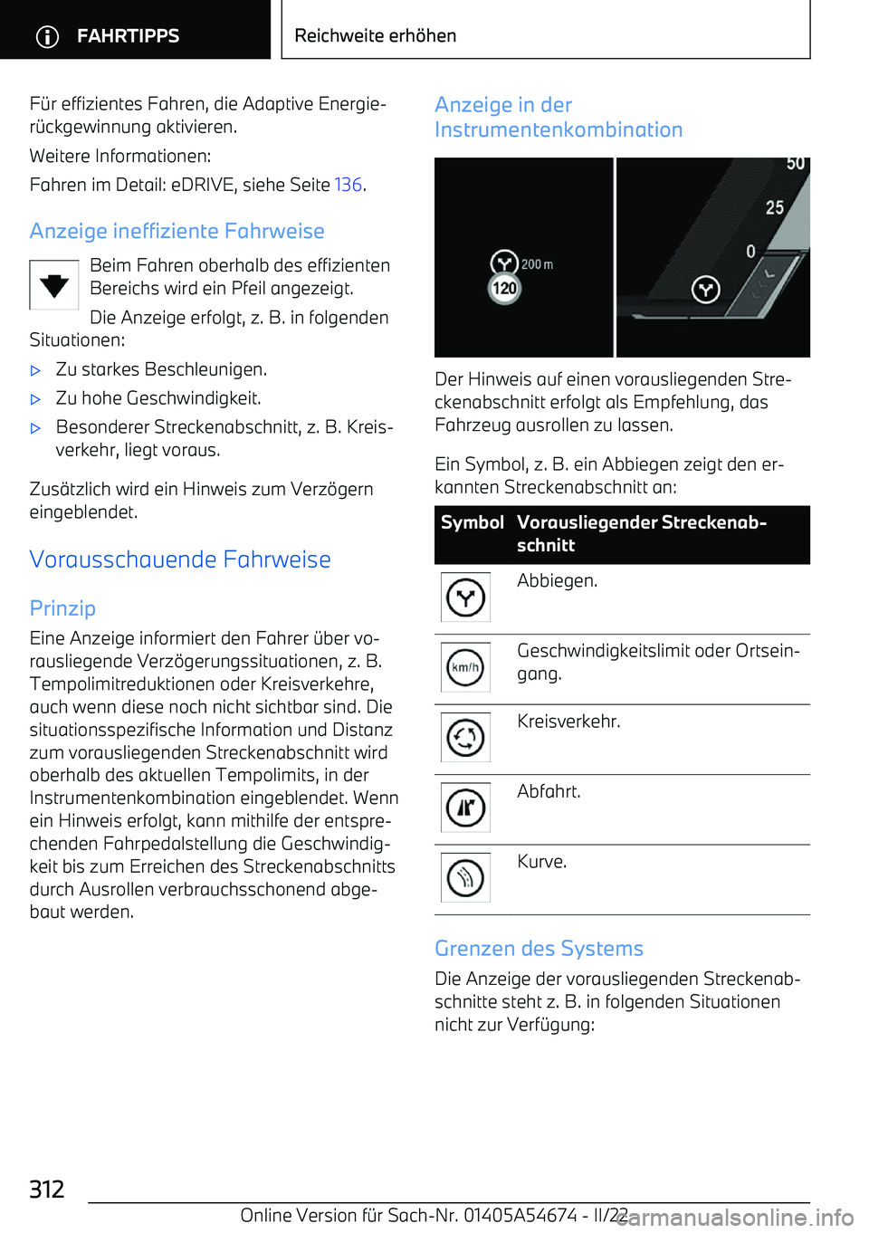 BMW I4 2022  Betriebsanleitungen (in German) F