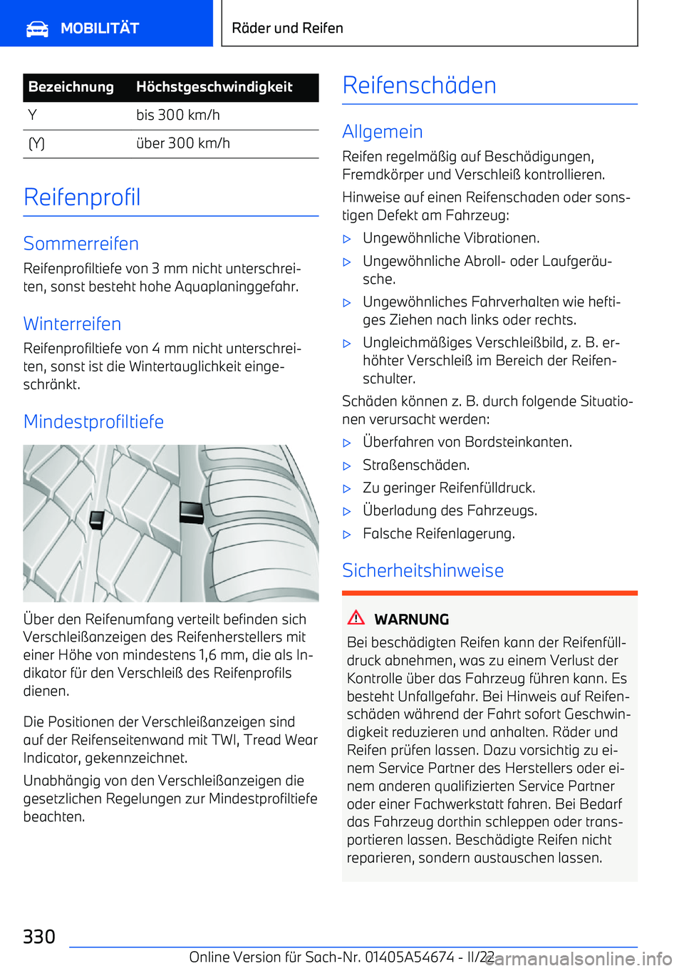 BMW I4 2022  Betriebsanleitungen (in German) BezeichnungH