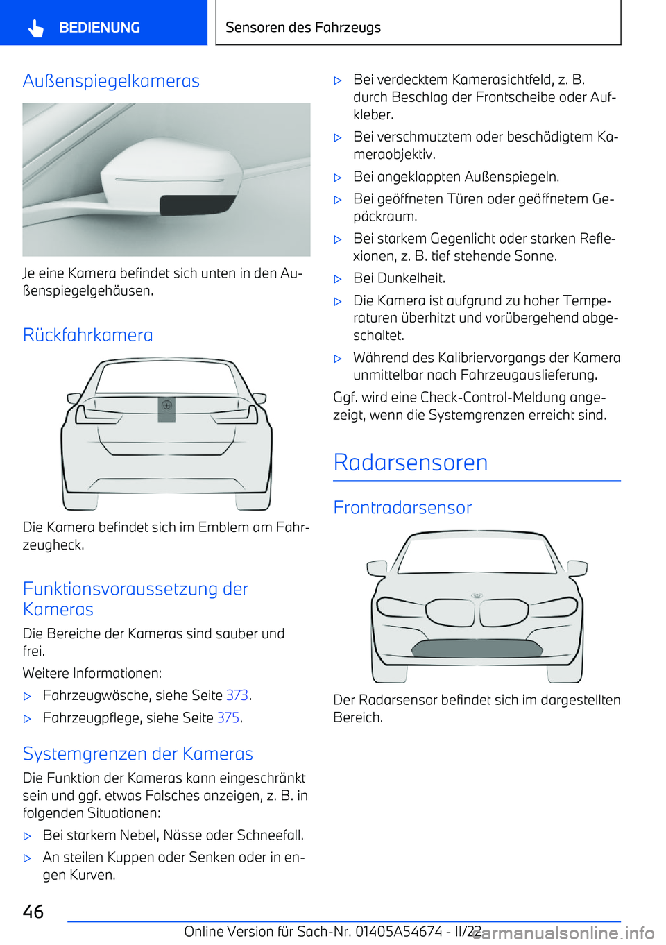 BMW I4 2022  Betriebsanleitungen (in German) Au