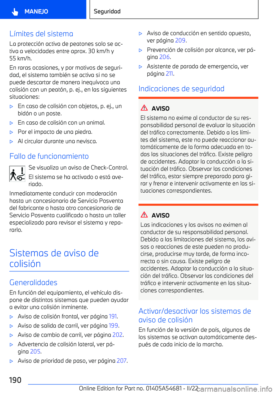 BMW I4 2022  Manuales de Empleo (in Spanish) L