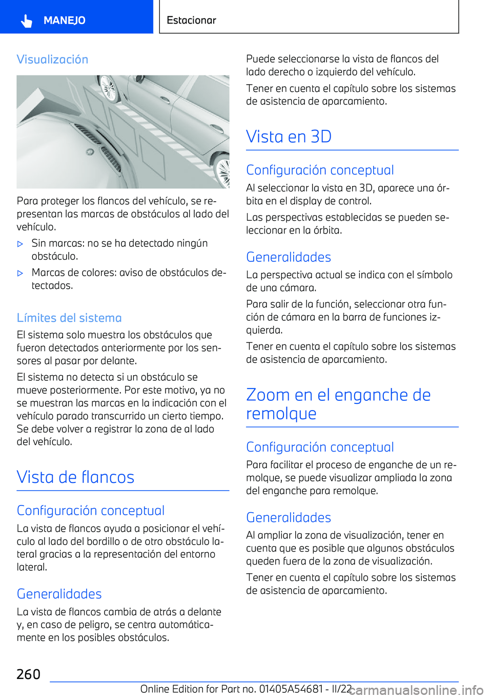 BMW I4 2022  Manuales de Empleo (in Spanish) Visualizaci