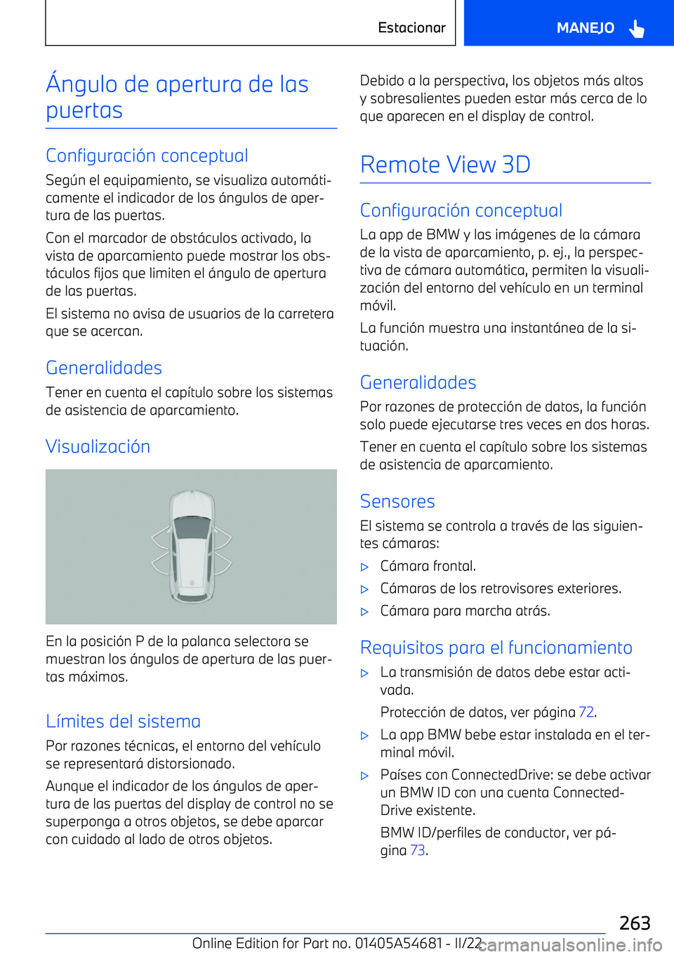 BMW I4 2022  Manuales de Empleo (in Spanish) 