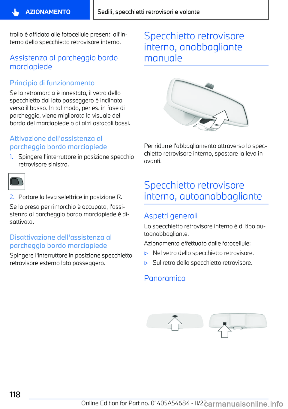 BMW I4 2022  Libretti Di Uso E manutenzione (in Italian) trollo 