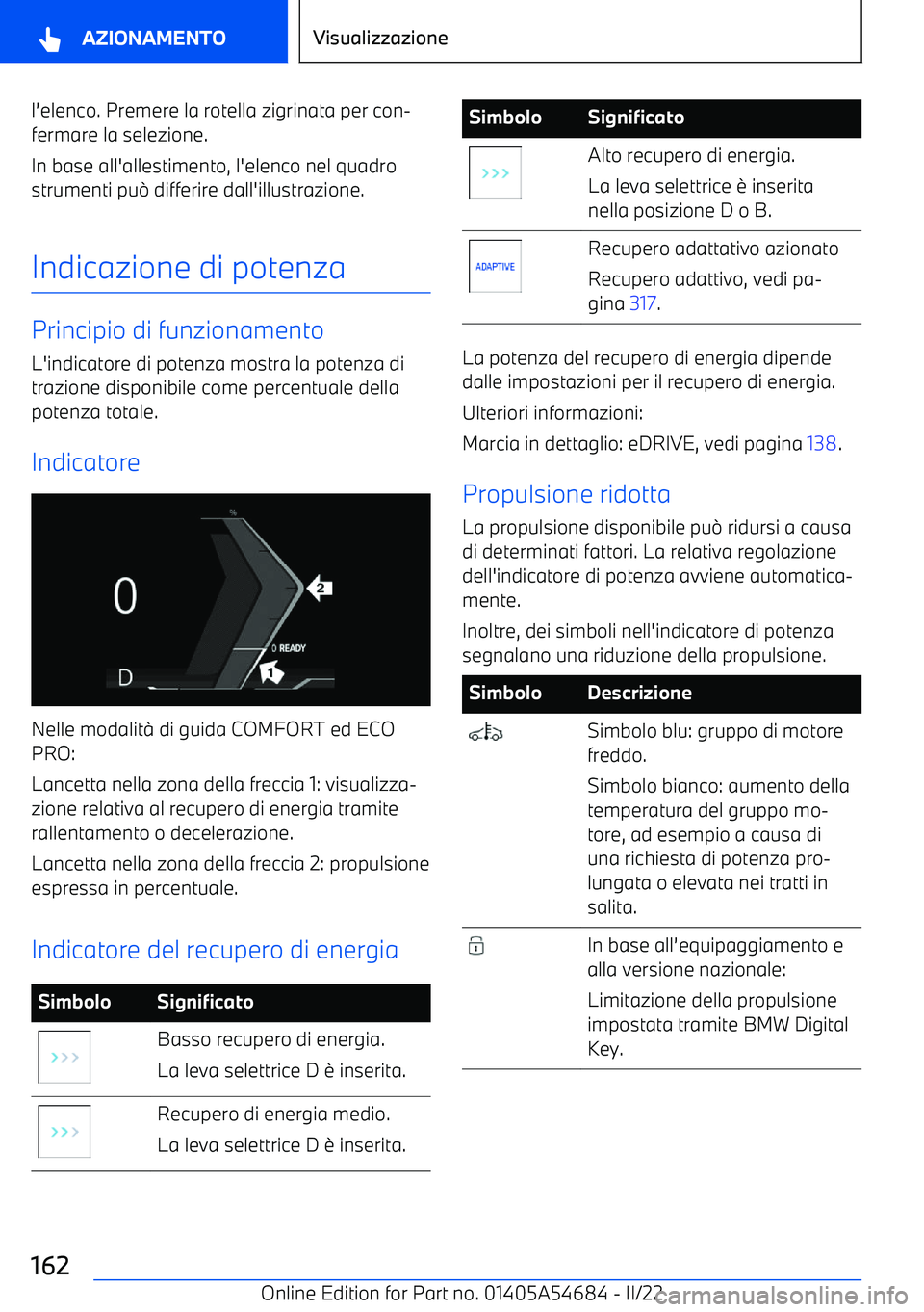 BMW I4 2022  Libretti Di Uso E manutenzione (in Italian) l