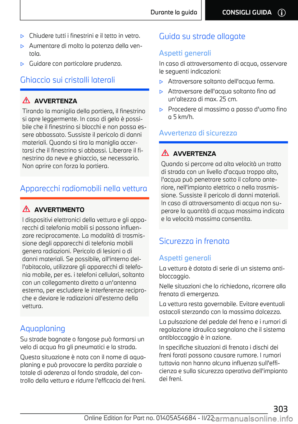 BMW I4 2022  Libretti Di Uso E manutenzione (in Italian) 