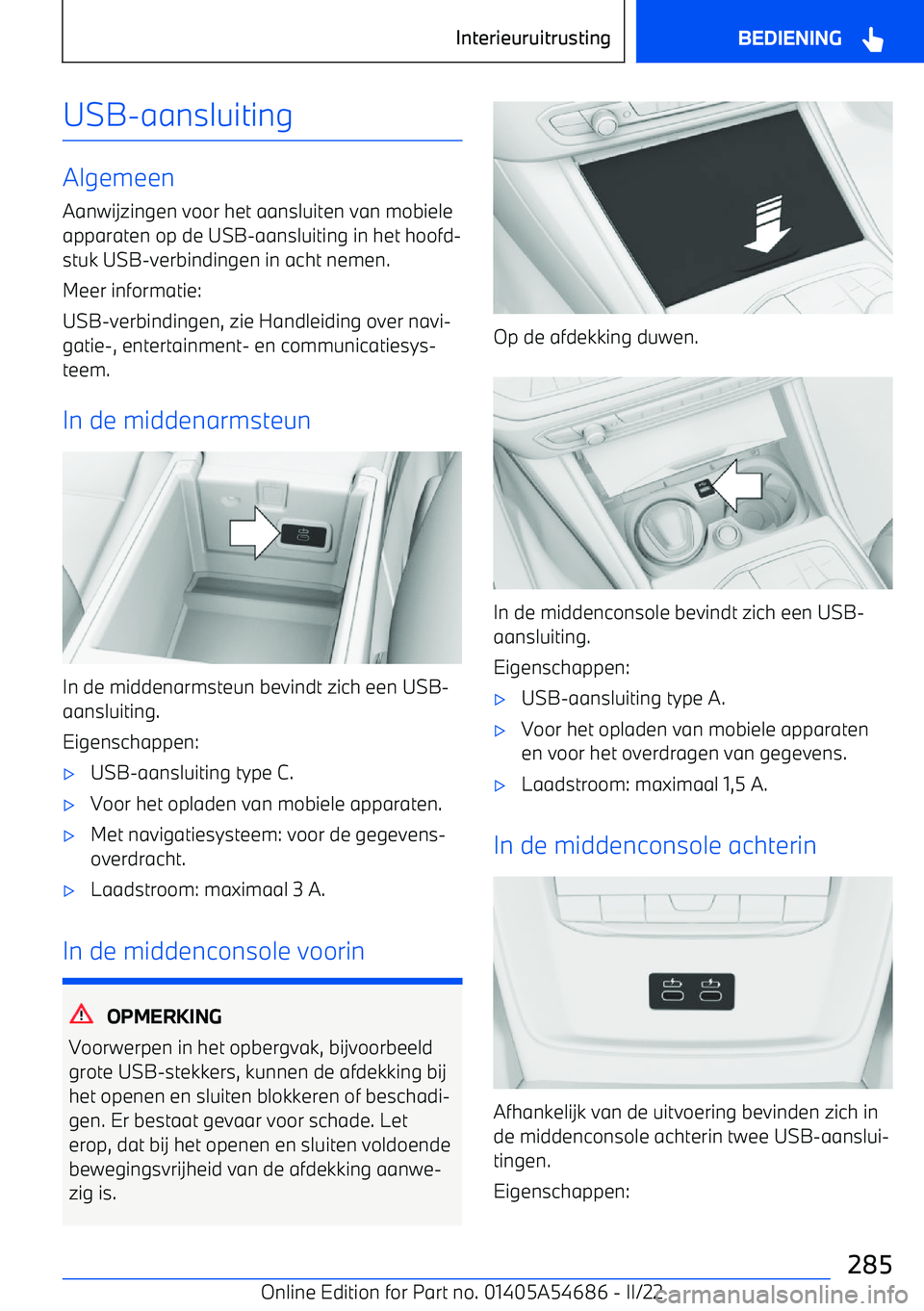 BMW I4 2022  Instructieboekjes (in Dutch) USB