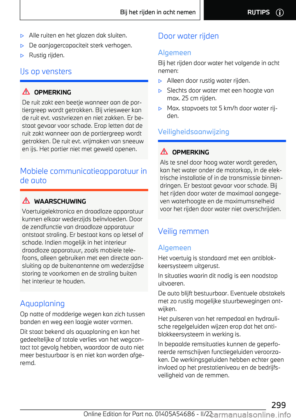 BMW I4 2022  Instructieboekjes (in Dutch) 