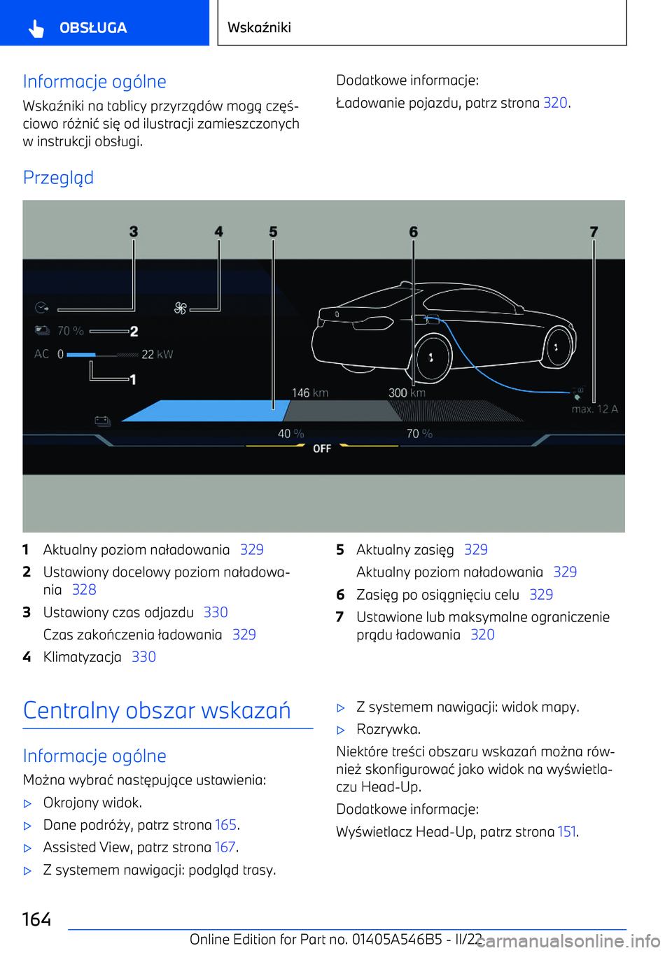 BMW I4 2022  Instrukcja obsługi (in Polish) Informacje og