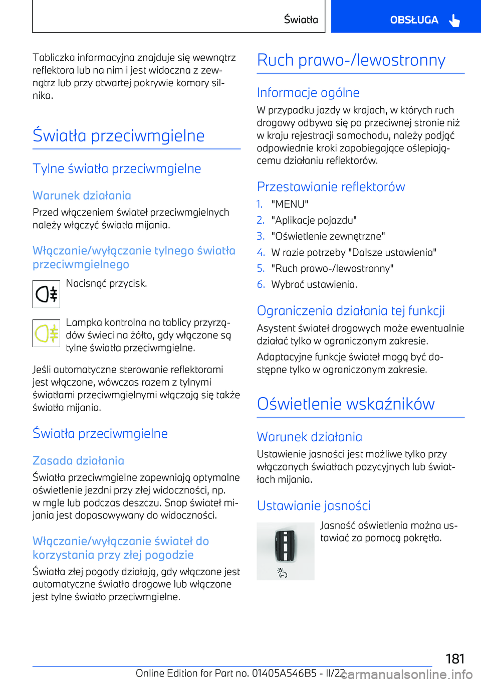 BMW I4 2022  Instrukcja obsługi (in Polish) Tabliczka informacyjna znajduje si