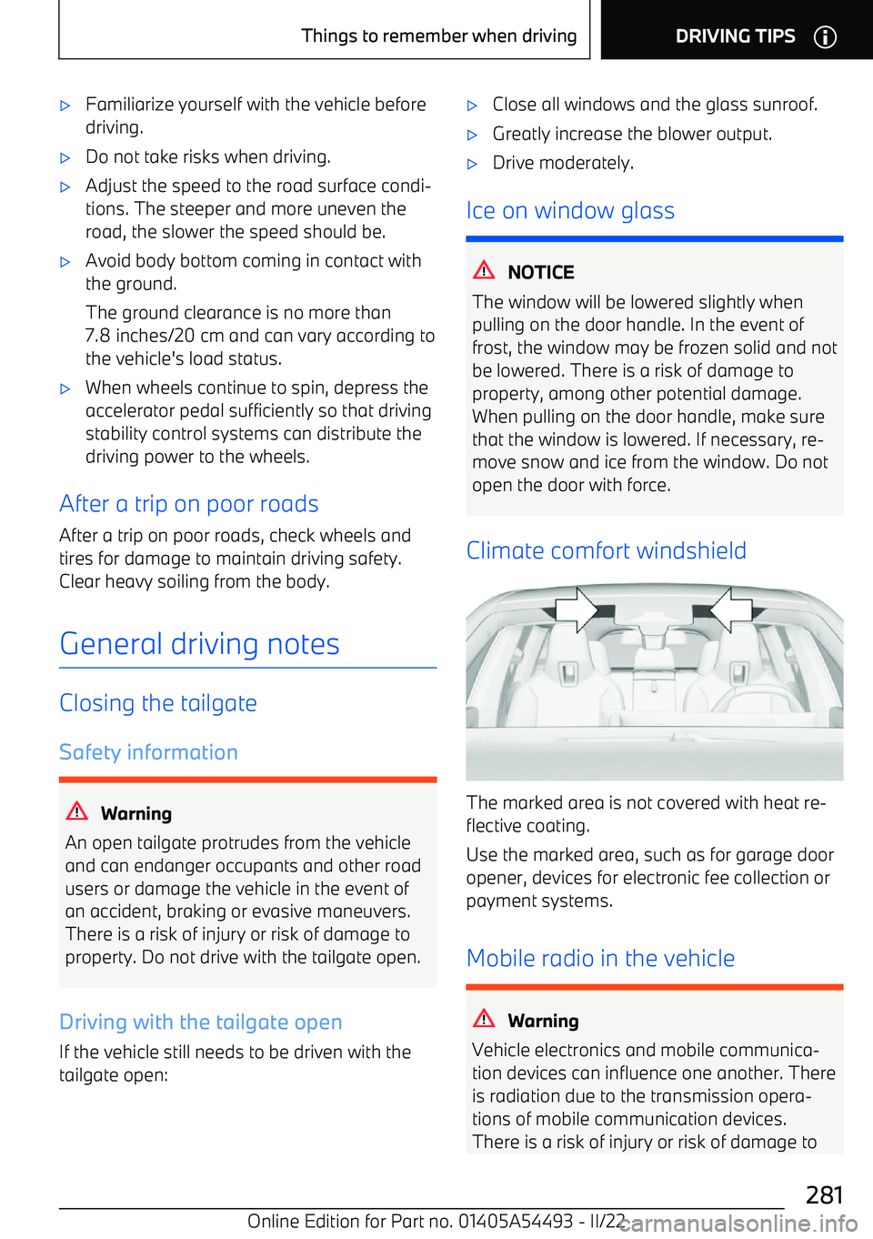 BMW IX 2022  Owners Manual 
