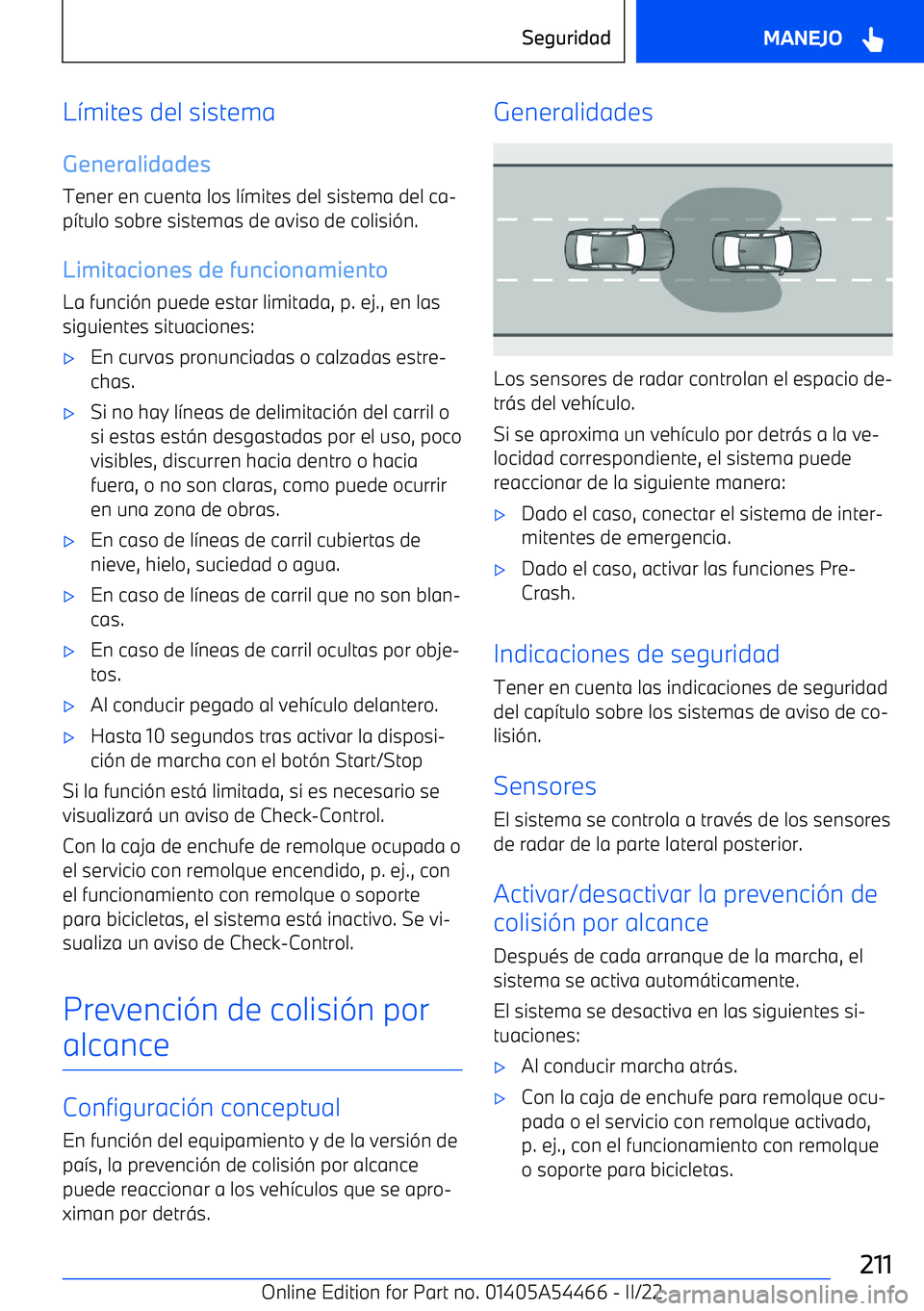 BMW IX 2022  Manuales de Empleo (in Spanish) L