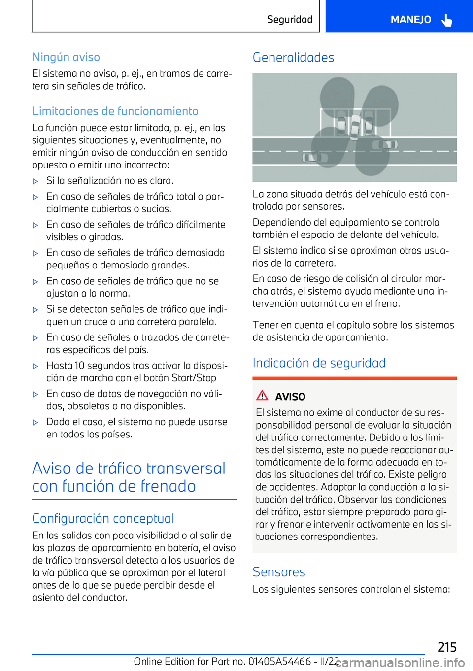 BMW IX 2022  Manuales de Empleo (in Spanish) Ning