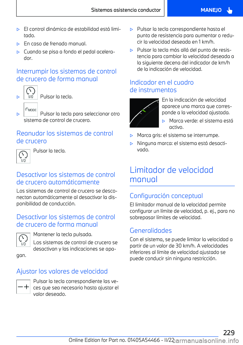BMW IX 2022  Manuales de Empleo (in Spanish) 