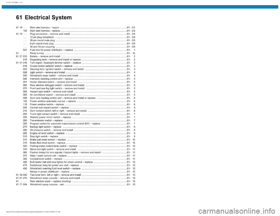 BMW E30 1982  Repair Manual 
01 50 9 770 560De - 1131
 
http://ee1394.com/bmw/docs/factory/repair/en/repair/htm/1131.htm11/24/06 3:21 AM 