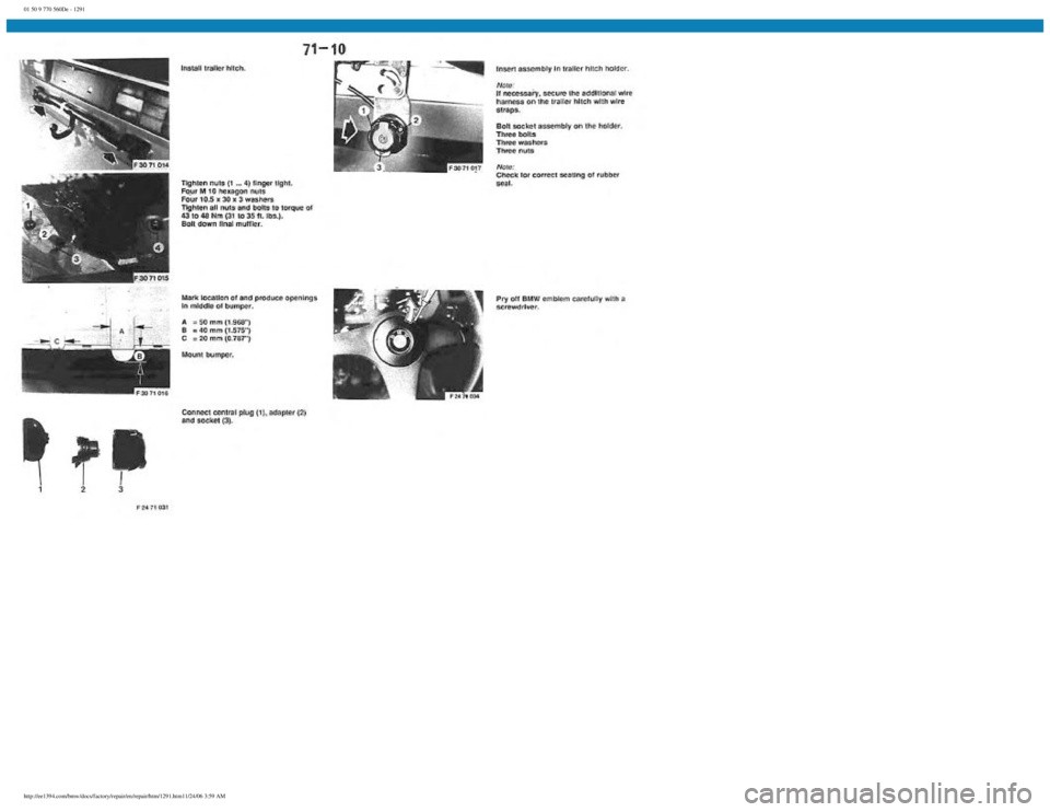 BMW E30 1982  Repair Manual 
01 50 9 770 560De - 1291
 
http://ee1394.com/bmw/docs/factory/repair/en/repair/htm/1291.htm11/24/06 3:59 AM 