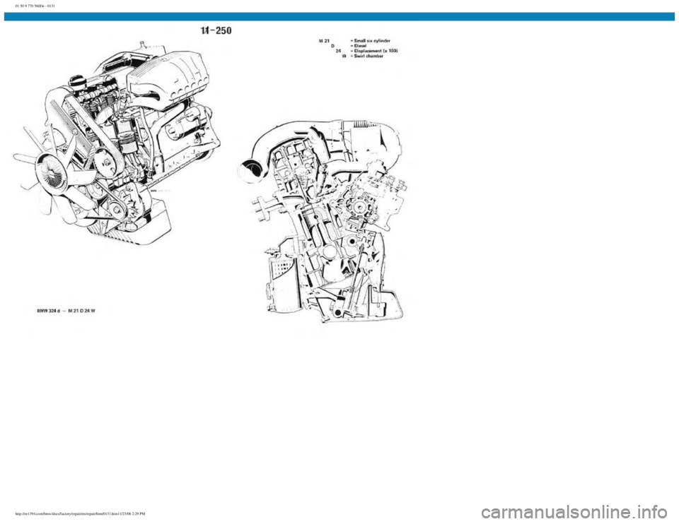 BMW E30 1982  Repair Manual 
01 50 9 770 560De - 0131
 
http://ee1394.com/bmw/docs/factory/repair/en/repair/htm/0131.htm11/23/06 2:29 PM 