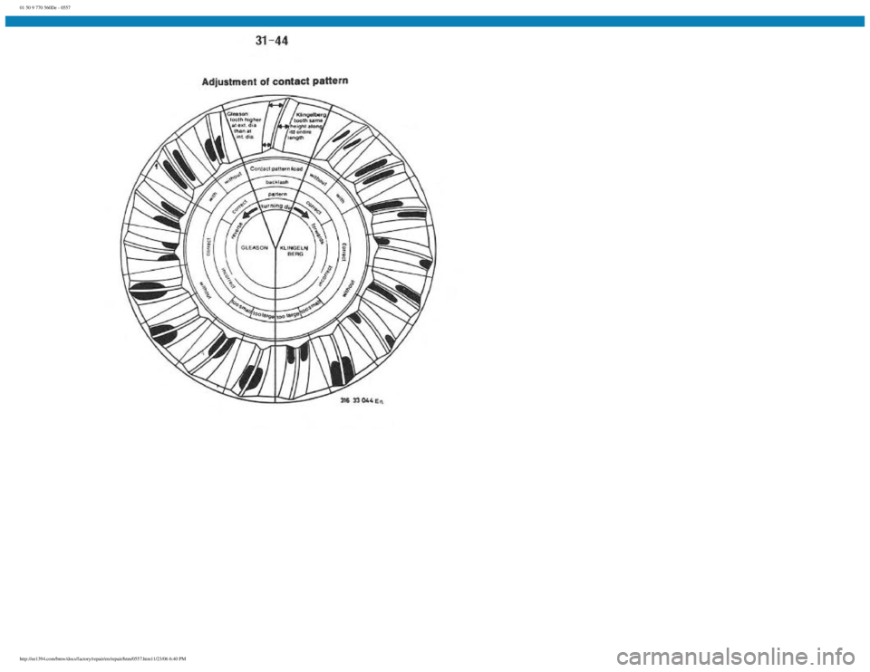 BMW E30 1982  Repair Manual 
01 50 9 770 560De - 0557
 
http://ee1394.com/bmw/docs/factory/repair/en/repair/htm/0557.htm11/23/06 6:40 PM 