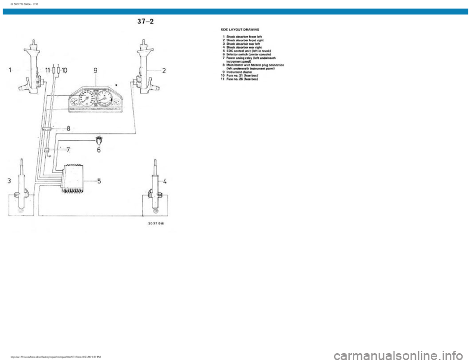 BMW E30 1982  Repair Manual 
01 50 9 770 560De - 0733
 
http://ee1394.com/bmw/docs/factory/repair/en/repair/htm/0733.htm11/23/06 9:29 PM 