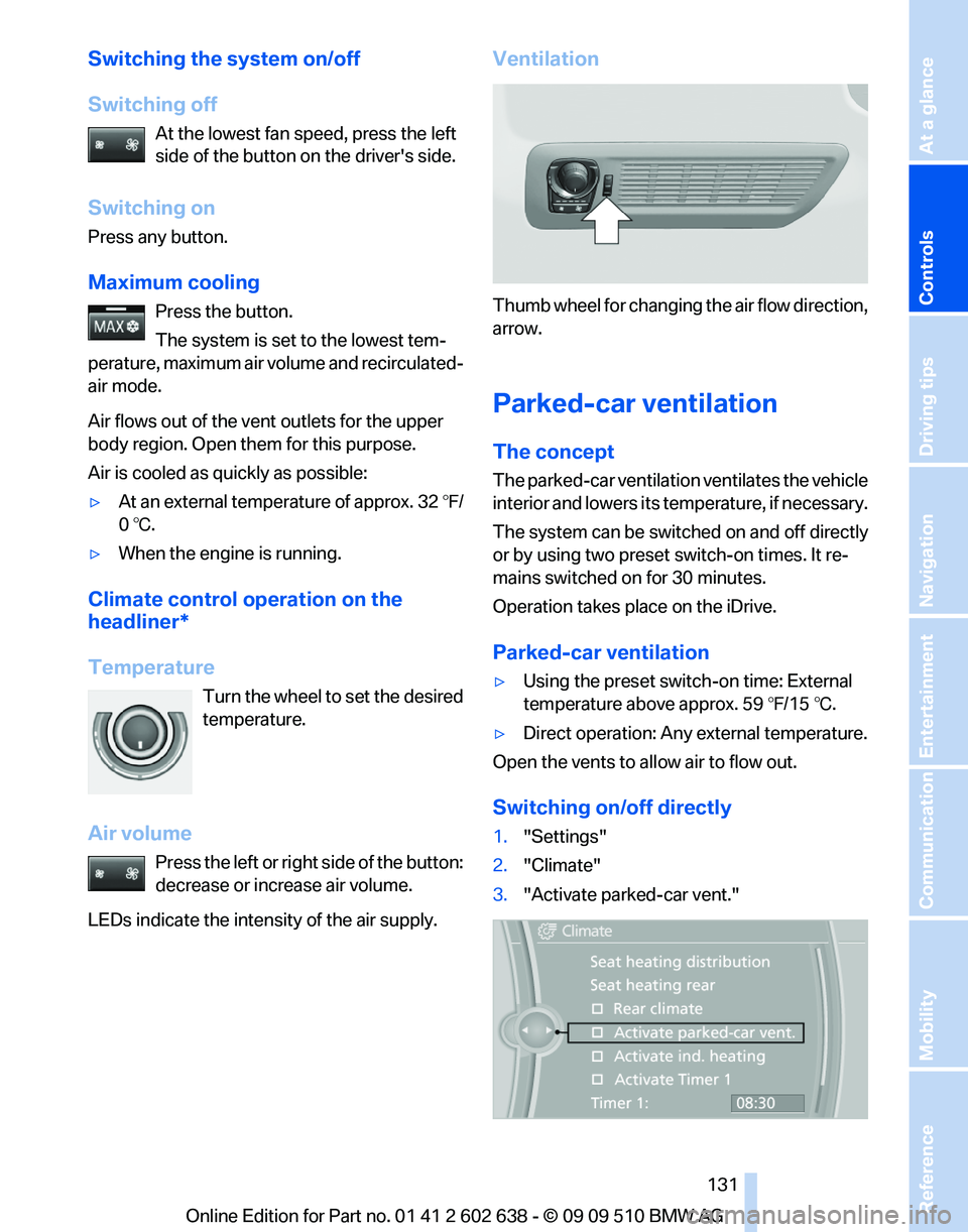 BMW 7 SERIES 2010  Owners Manual 