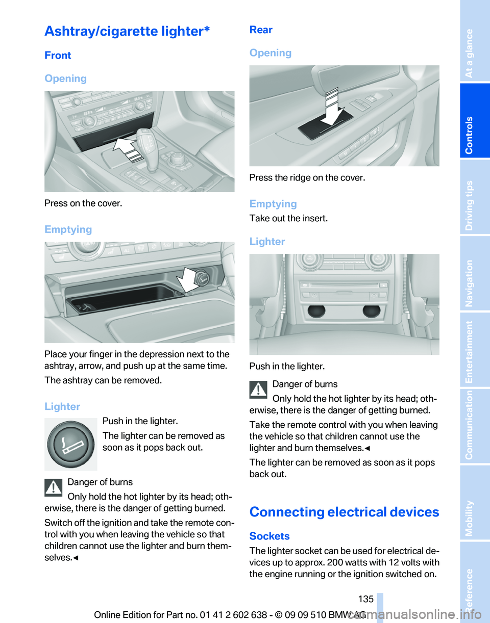 BMW 7 SERIES 2010  Owners Manual 