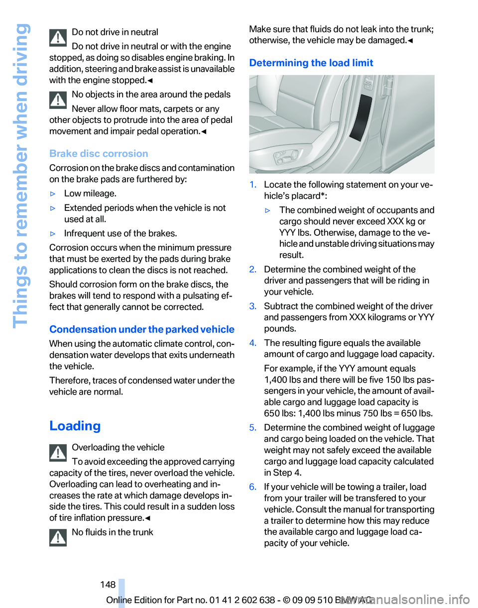 BMW 7 SERIES 2010  Owners Manual 