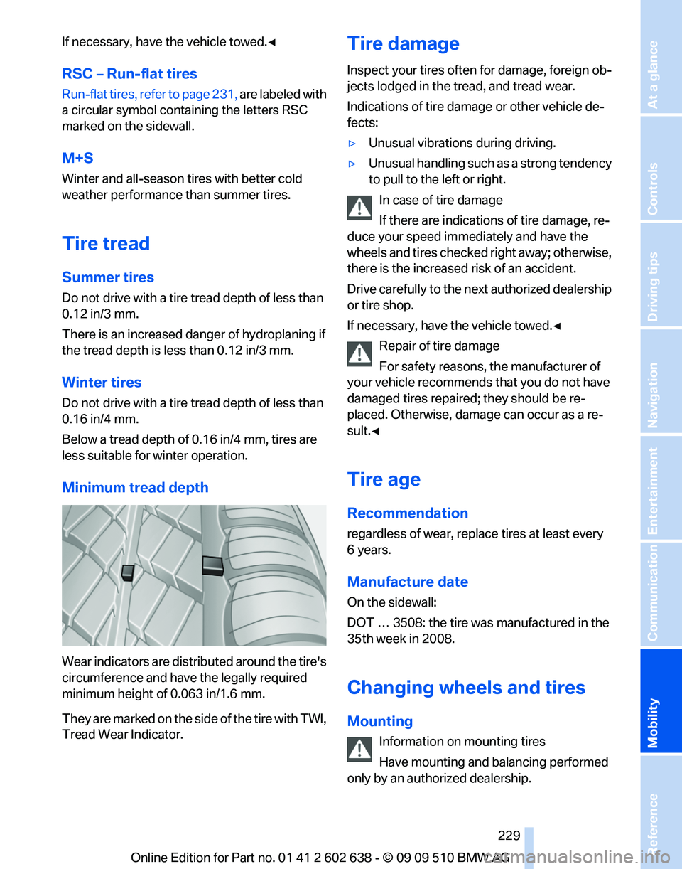 BMW 7 SERIES 2010  Owners Manual 