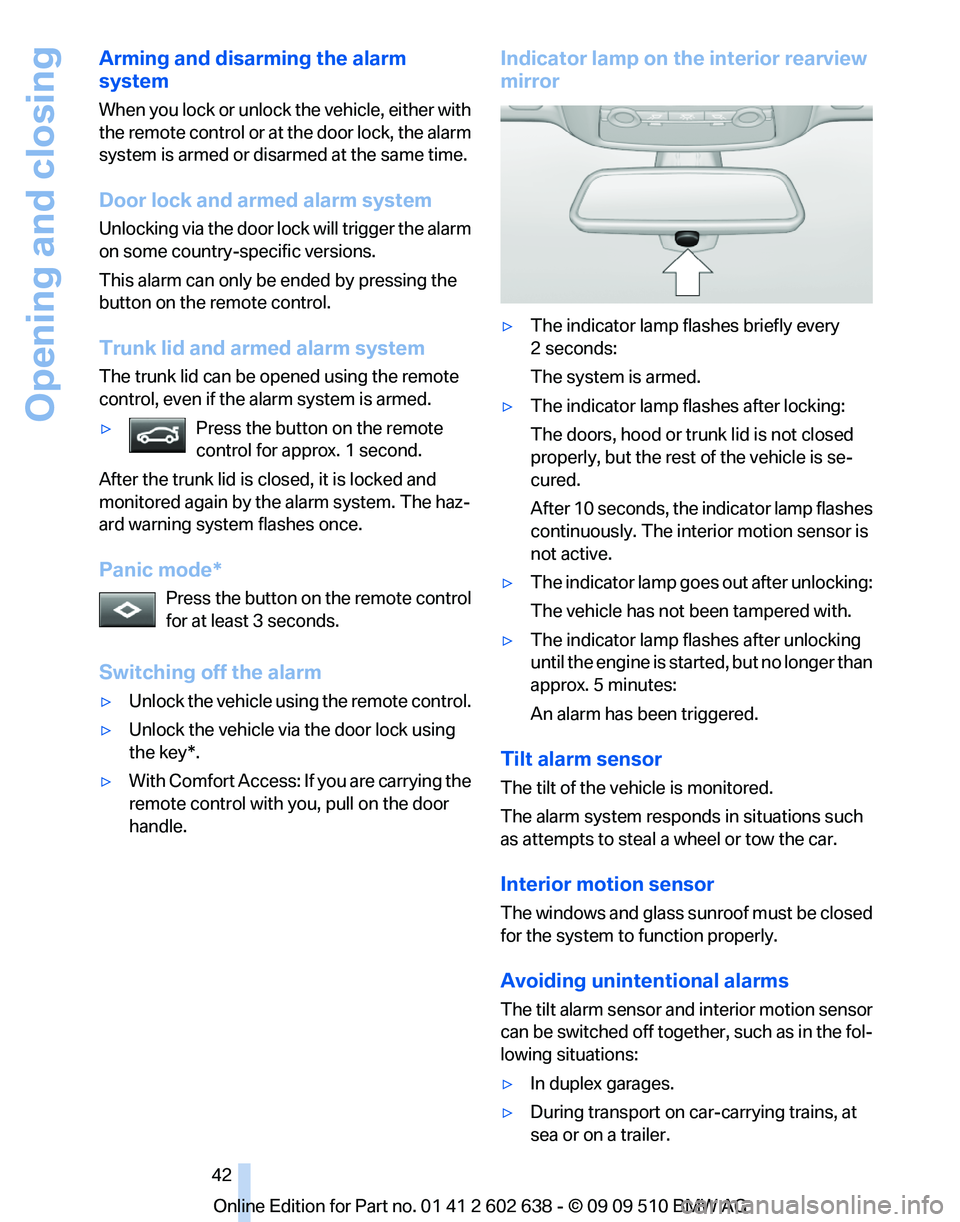 BMW 7 SERIES 2010  Owners Manual 