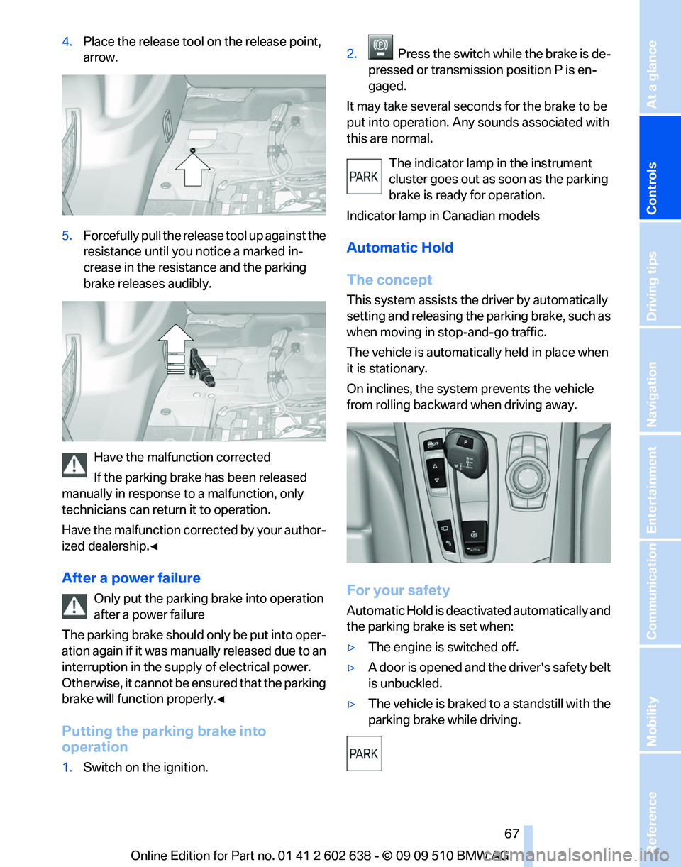 BMW 7 SERIES 2010  Owners Manual 