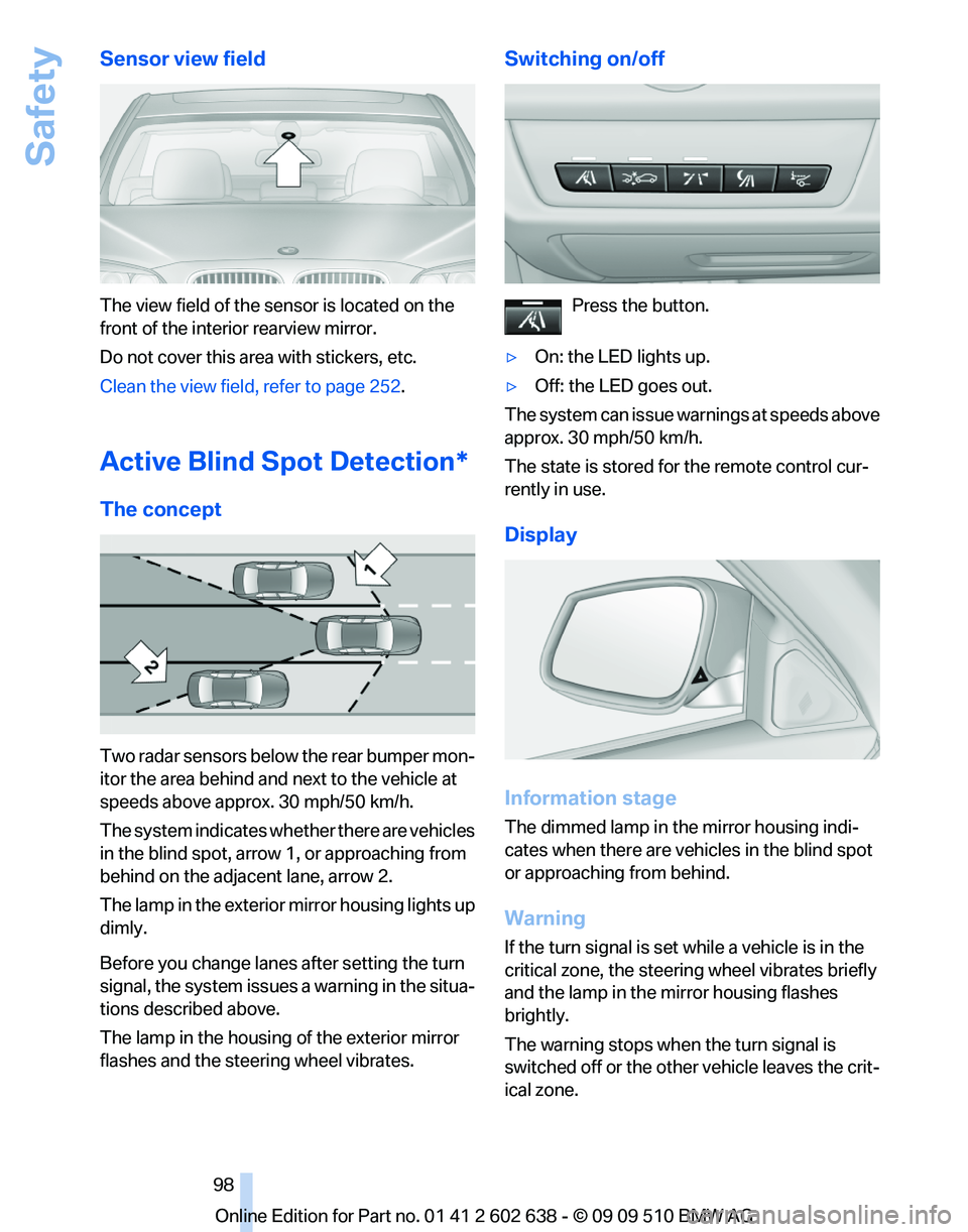 BMW 7 SERIES 2010  Owners Manual 