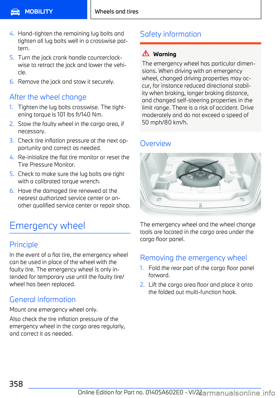 BMW X3 2023  Owners Manual 4.Hand