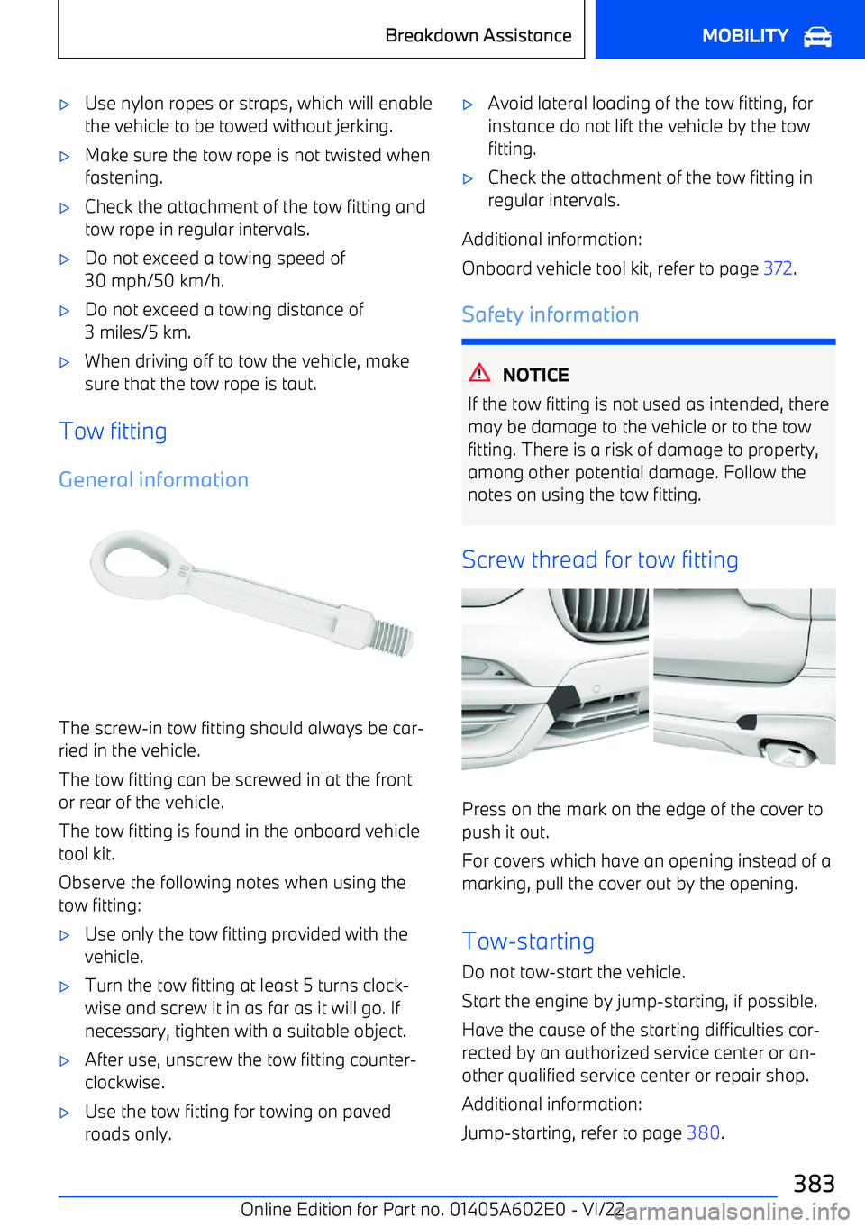 BMW X3 2023  Owners Manual 