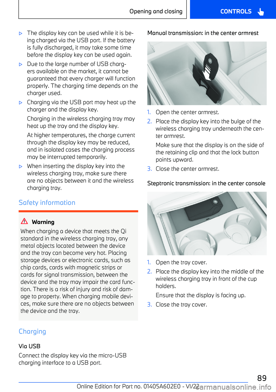 BMW X3 2023  Owners Manual 