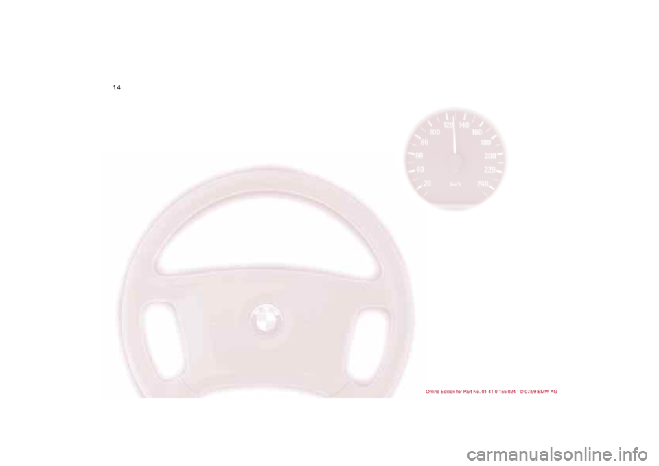 BMW 323i 2000  Owners Manual  
14n 