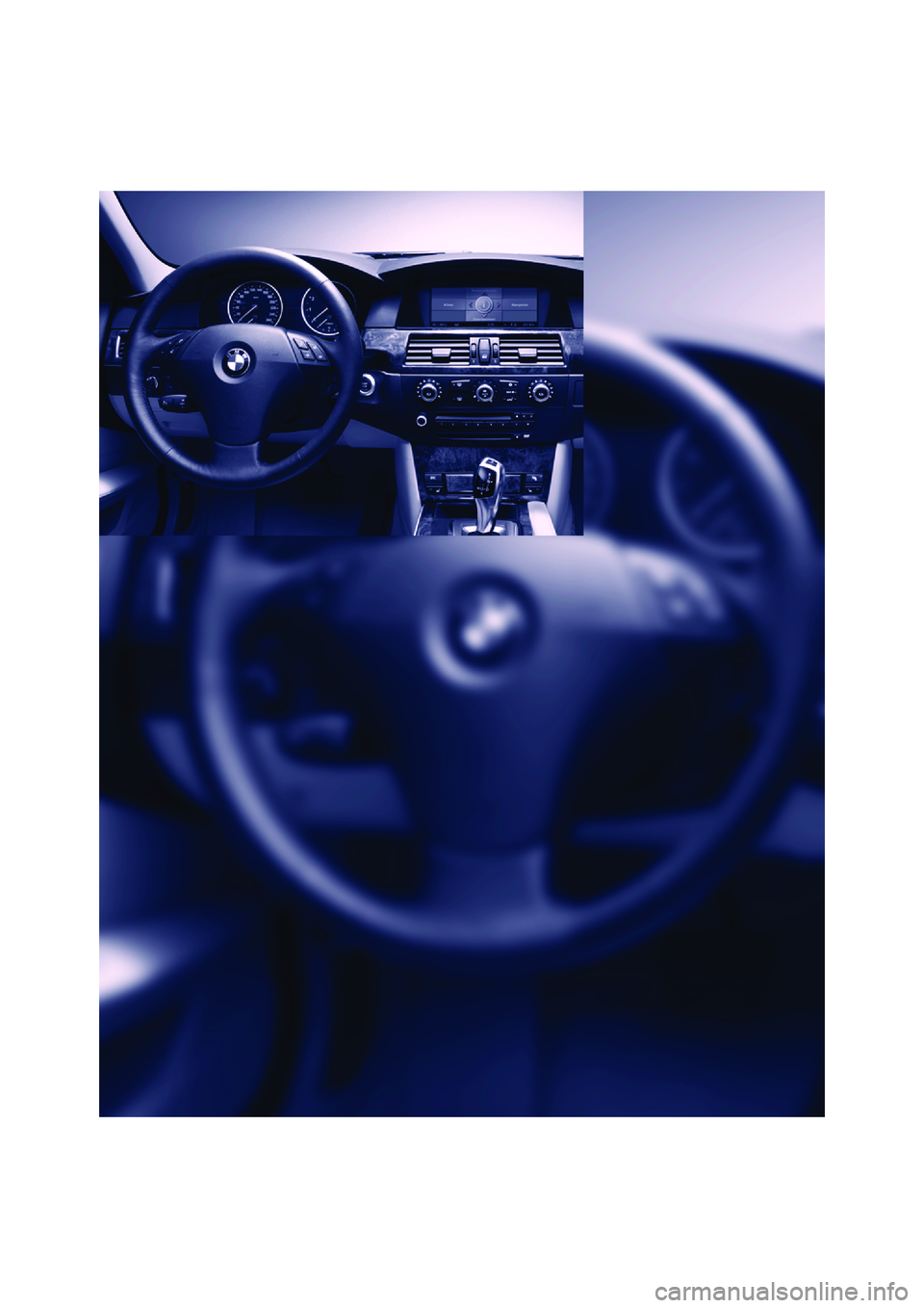 BMW 525I SEDAN 2007  Owners Manual 