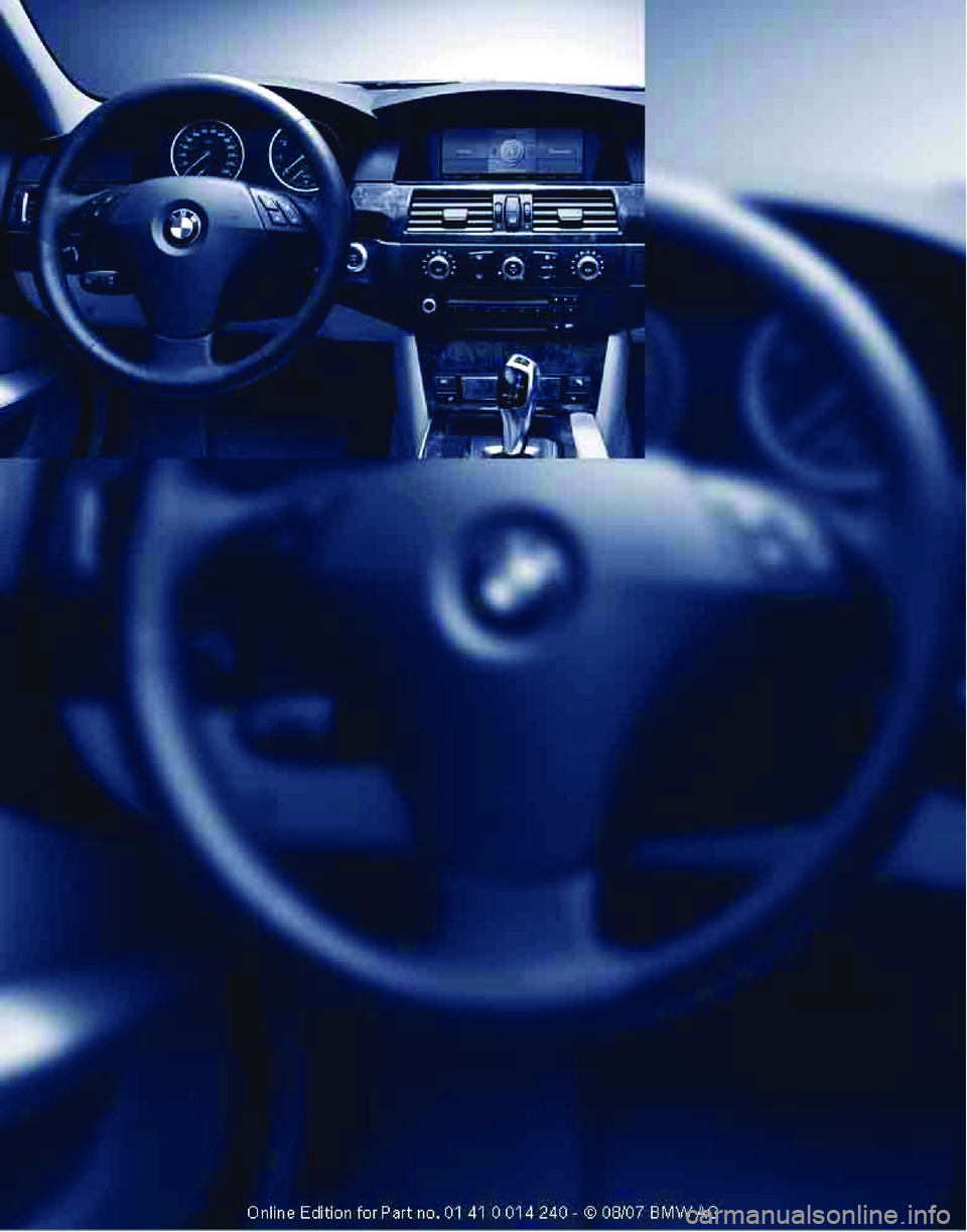 BMW 535I 2008  Owners Manual 