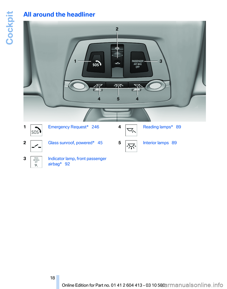 BMW 535I GRAN TURISMO 2010  Owners Manual 