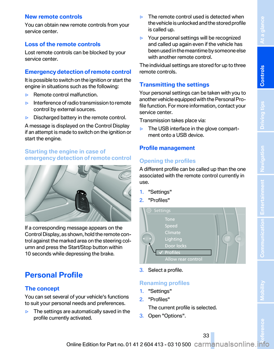 BMW 535I GRAN TURISMO 2010  Owners Manual 